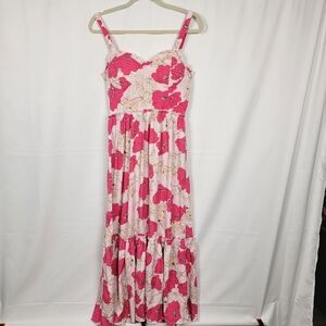 Floral Pink Dress NEW #1591